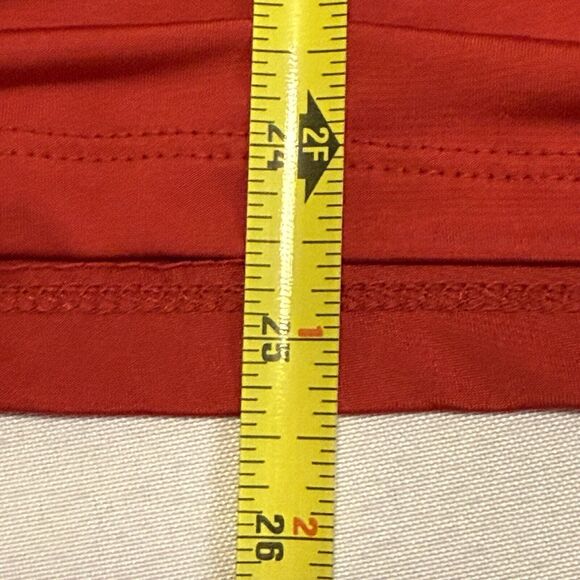 Body Central Women's‎ Red Strapless Ruched Bodycon Evening Party Dress Size M # - Picture 8 of 13